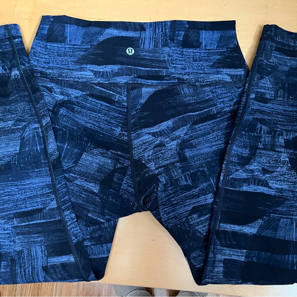 Lululemon Blue Women's Leggings  Size M